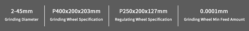 MX-4020 CNC Centerless Grinder Parameters MX-4020 CNC Centerless Grinder Parameters